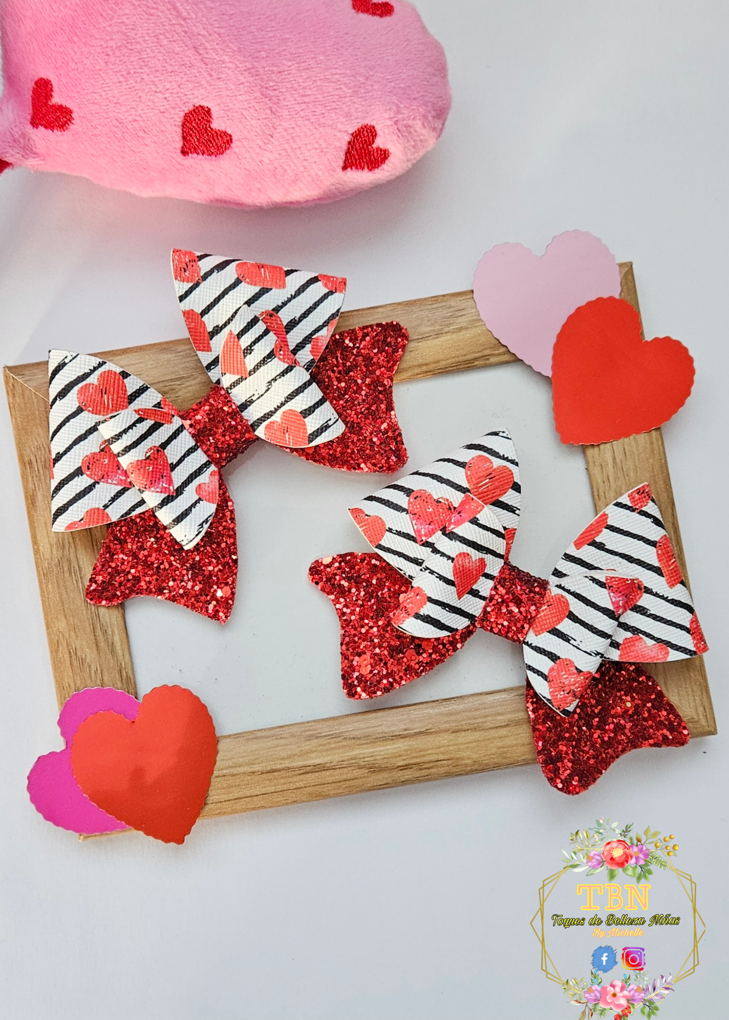 Valentine's Day Set with Lines