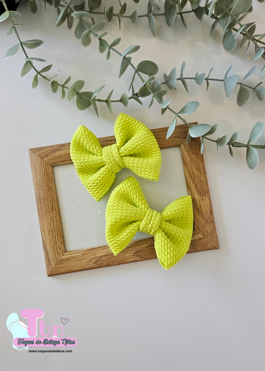 Small Fabric Bows Set