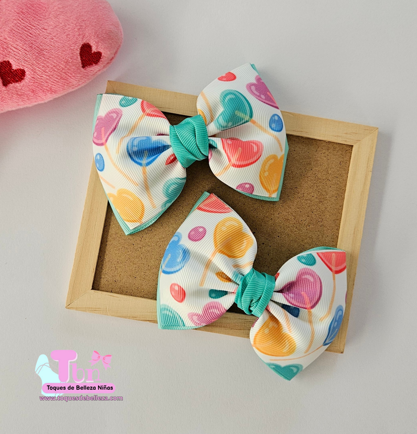 Lazos Corazones Paletas