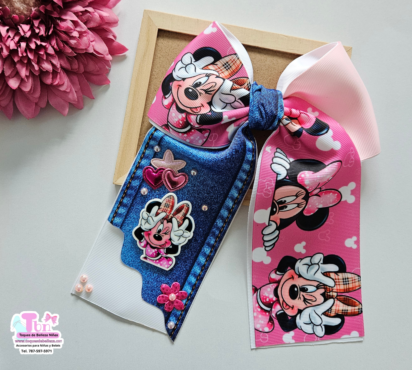 Lazo Koquette Tamaño grande Minnie