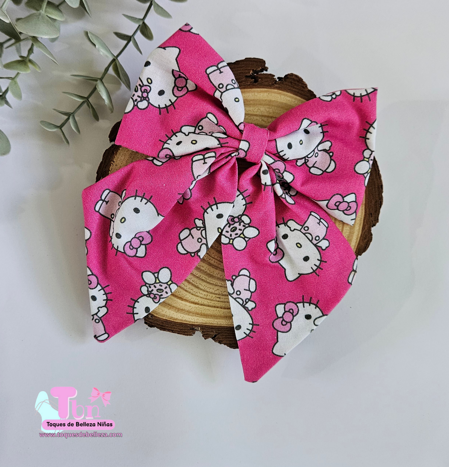 Lazo en Tela Hello Kitty