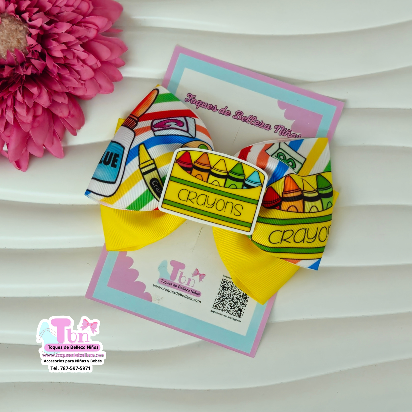 Lazo Grande Escolar Crayola