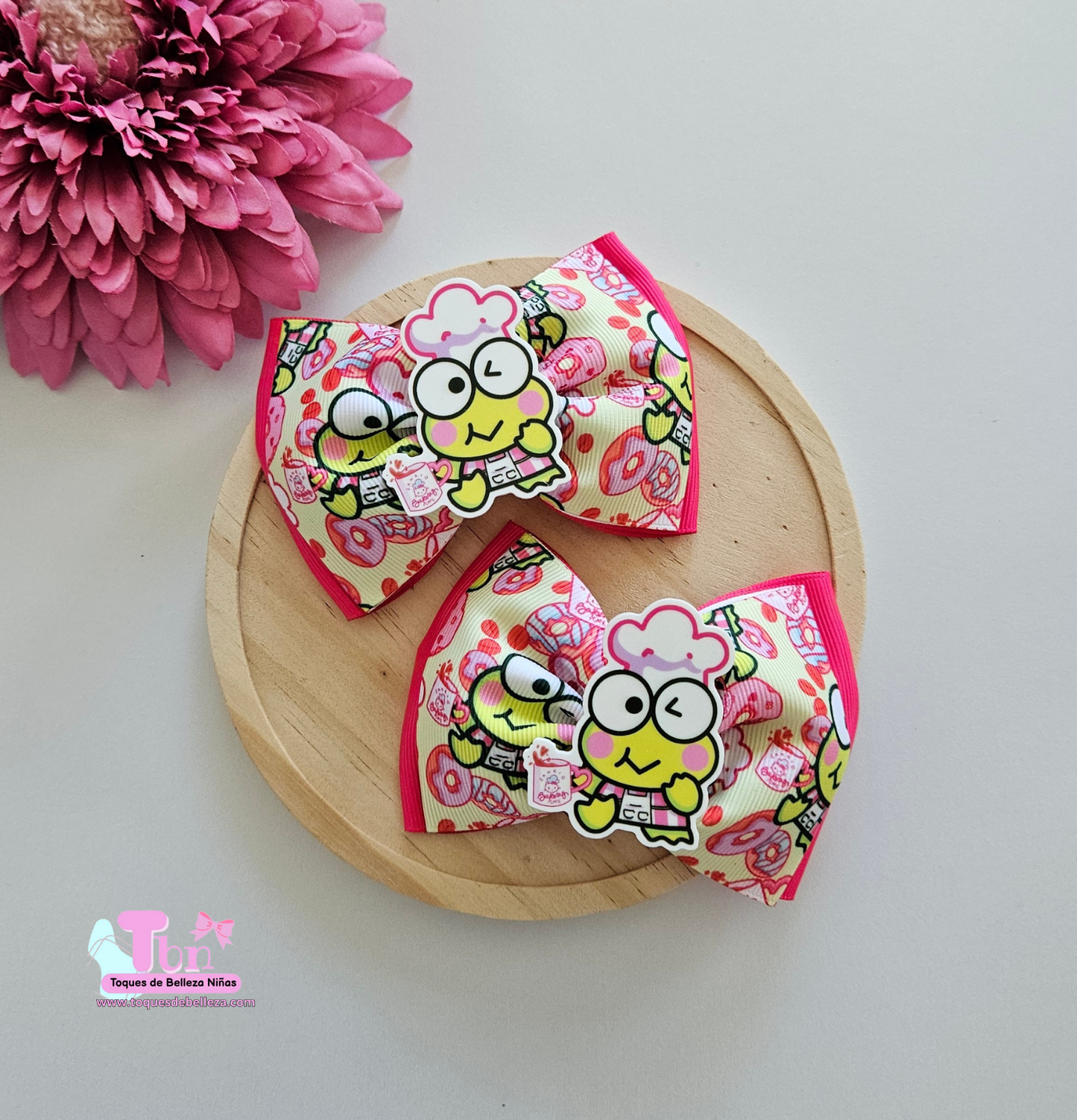 Set de Lazos de Keroppi