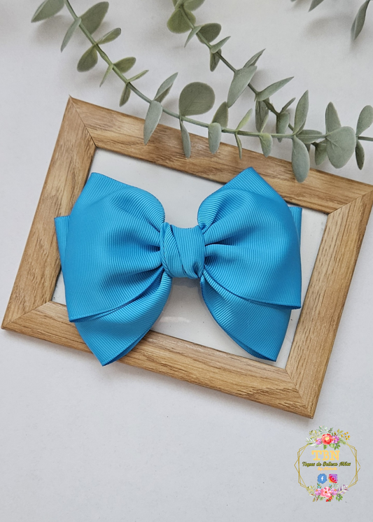 Large Turquoise Bow