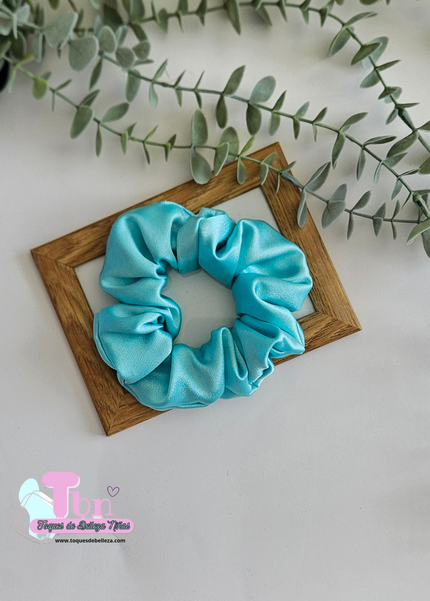 Scrunchies Aqua