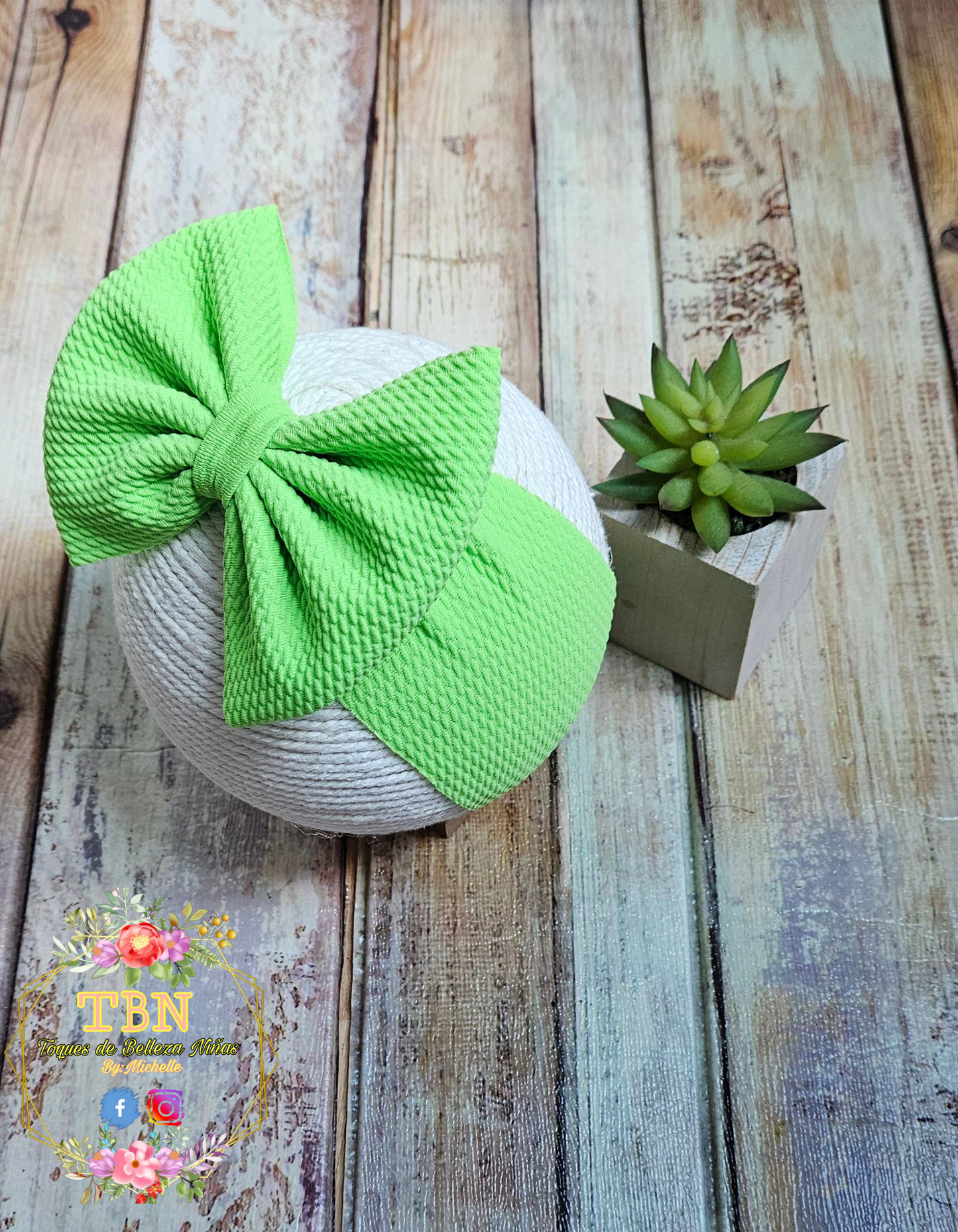 Baby Headband Verde Chatre