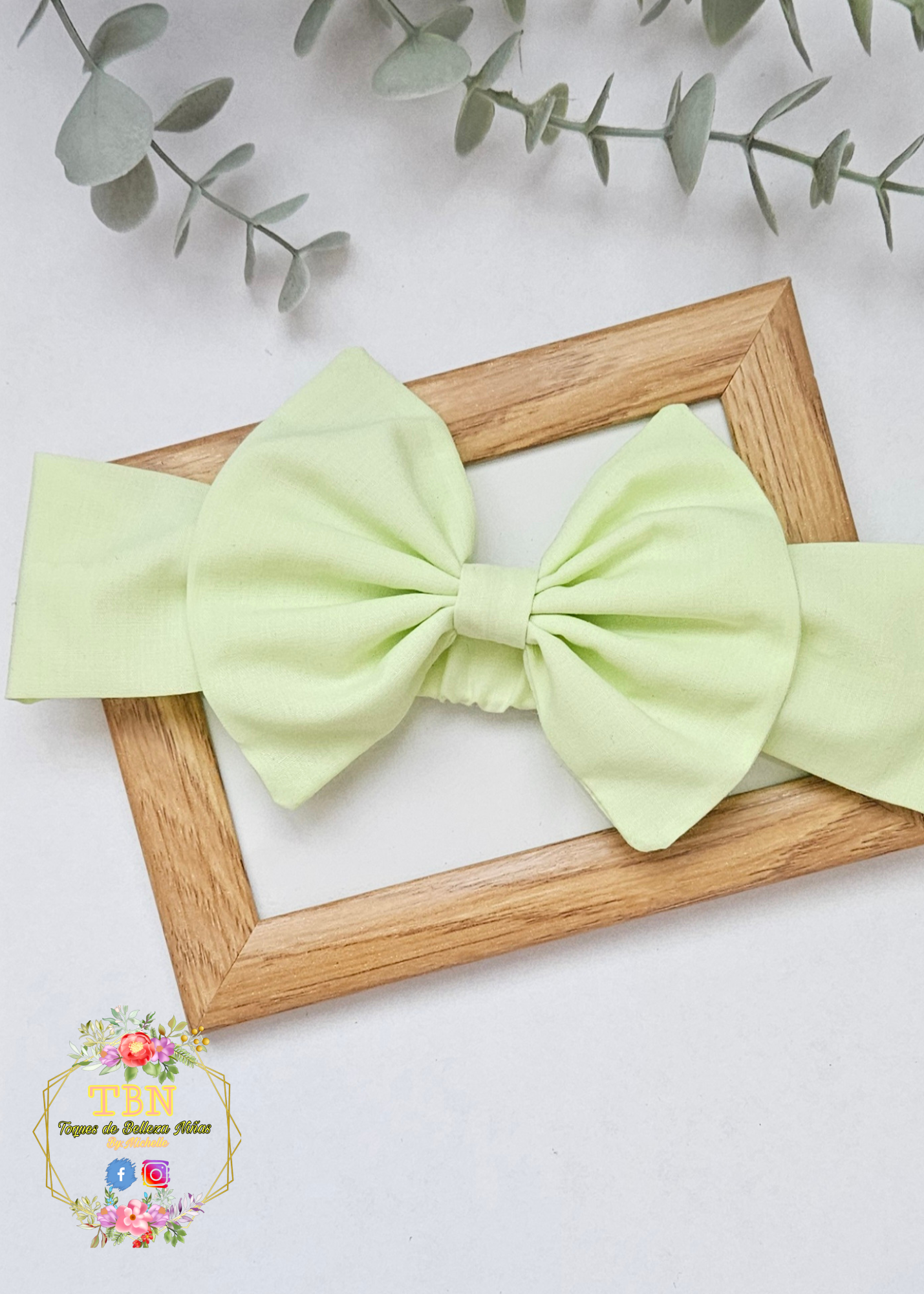 Baby Headband Verde Claro