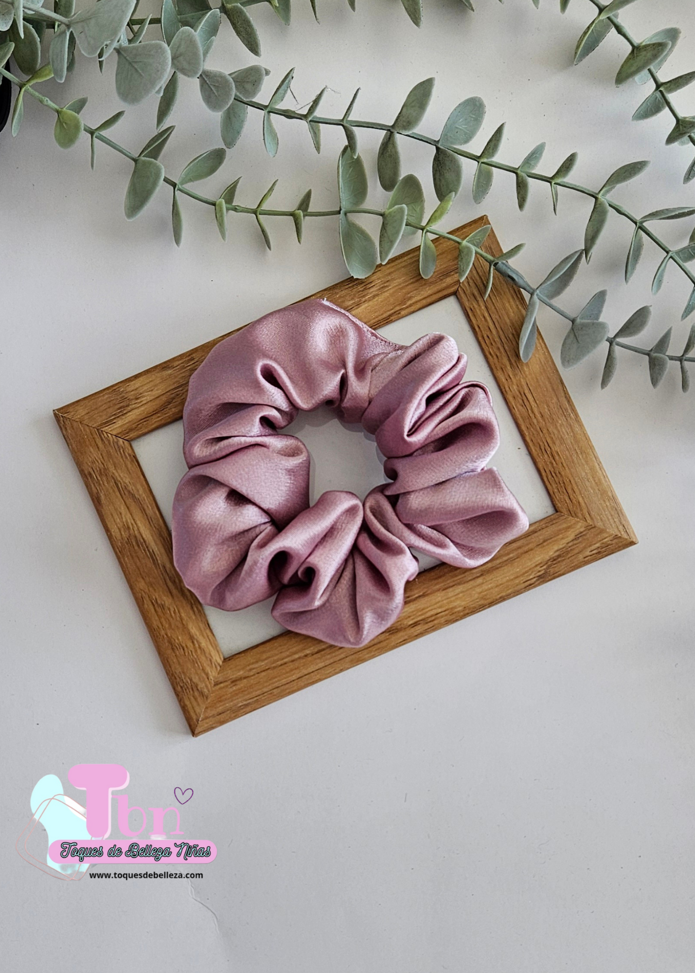 Scrunchies Rosa Viejo