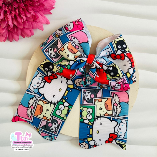 Lazo Grande Coletero Hello Kitty n Frieds