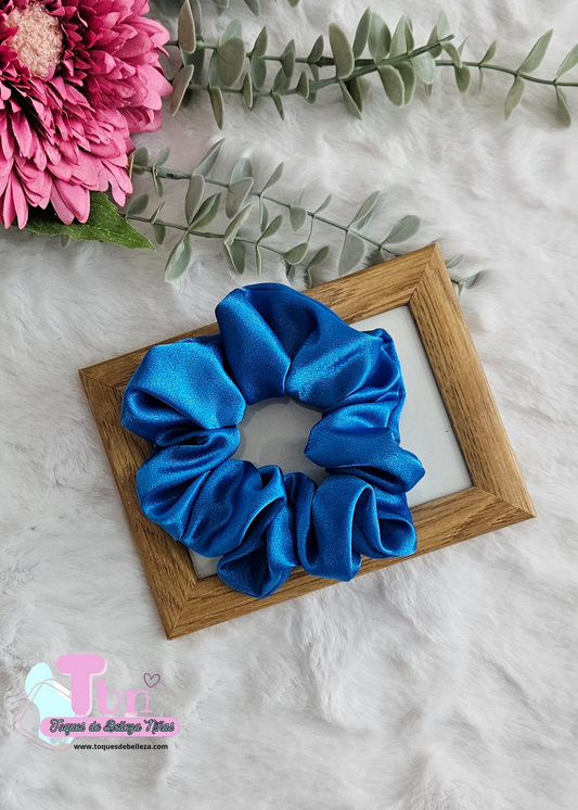 Scrunchies Grande Azul Royal