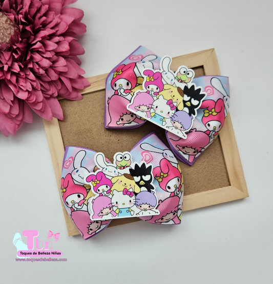 Set Lazos Hello Kitty and Friends