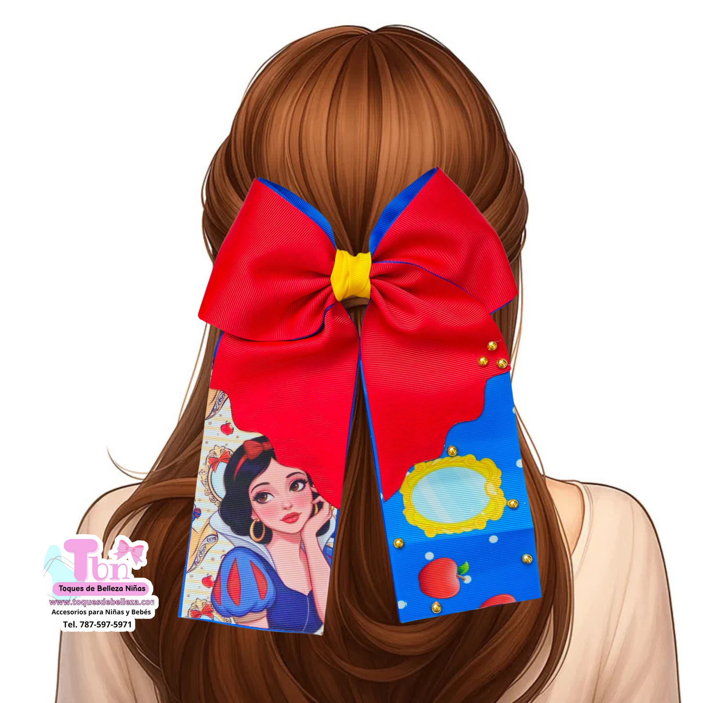 Lazo Grande Elaborado Snowhite
