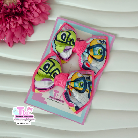Set Lazos Medianos escolar