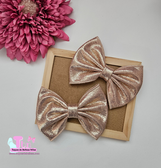 Set de Lazos Rose Gold