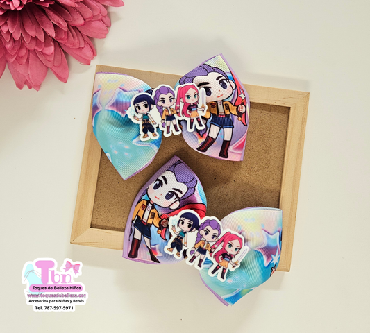 Set Lazos Medianos Kpop