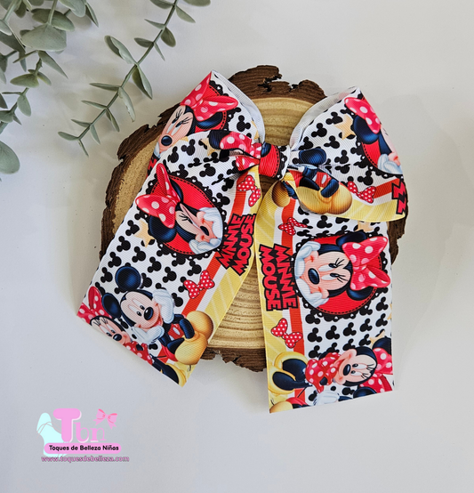 Lazo Grande Minnie Roja