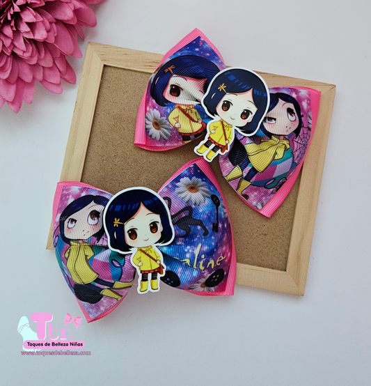 Lazos De Coraline en Set o Individual