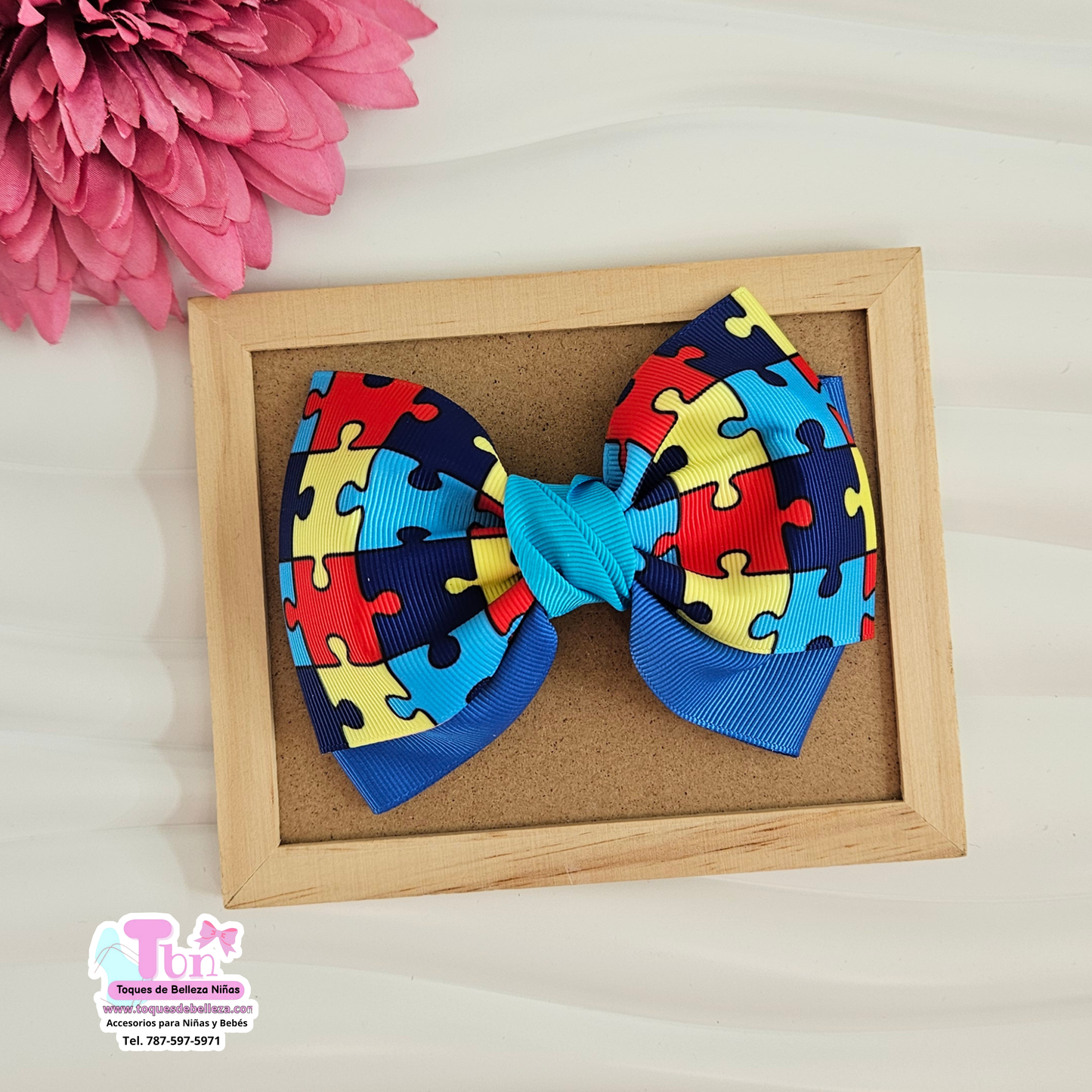 Lazo Medianos Motivo Autismo