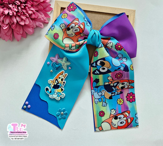 Lazo koquette Tamaño Grande Bluey