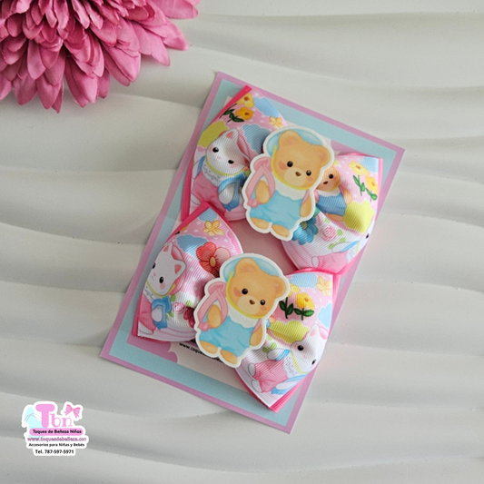 Set de Lazos Medianos Sylvanian Families (Calico Critters)
