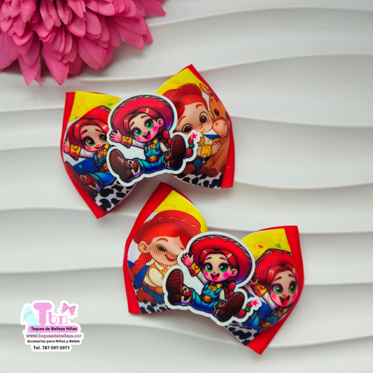 Set Lazos Medianos Jessy Toy Story