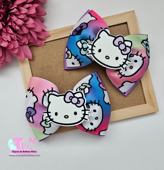 Set De Lazos Hello Kitty