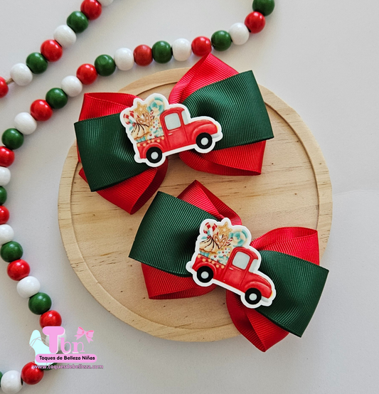 Set de Lazos Navidad wagon