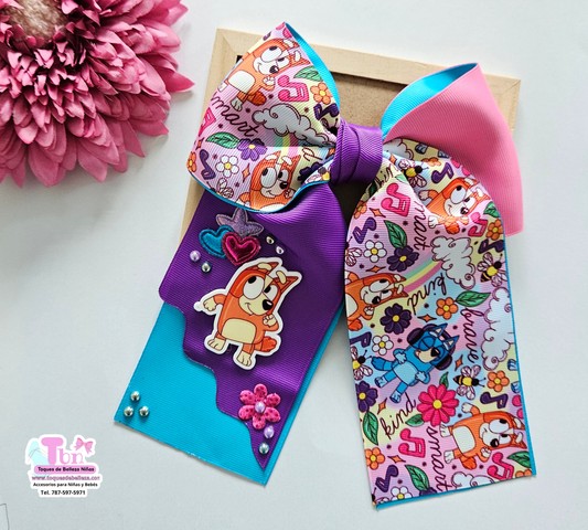 Lazo Koquette Tamaño Grande Bingo