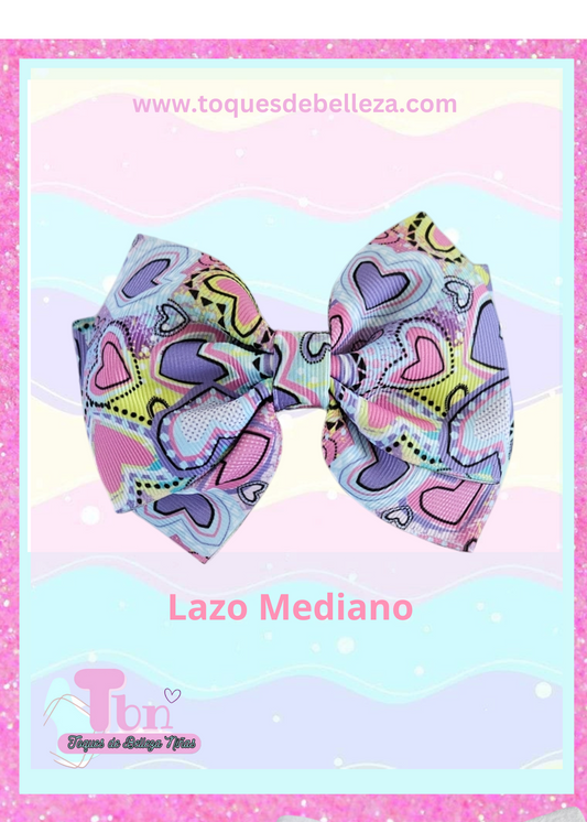 Lazo Heart Violeta San Valentin