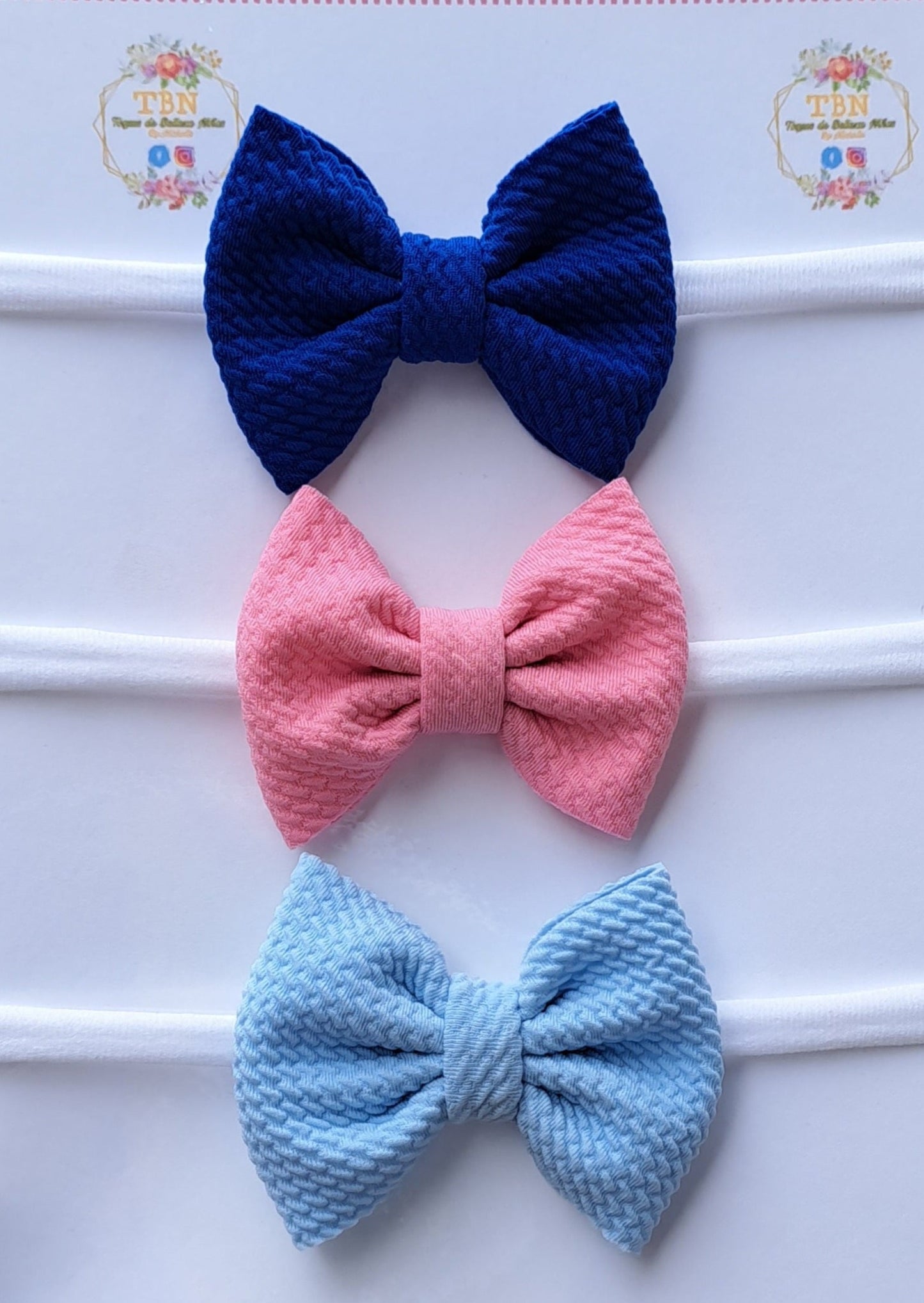 Baby Headbands en set de 3 piezas