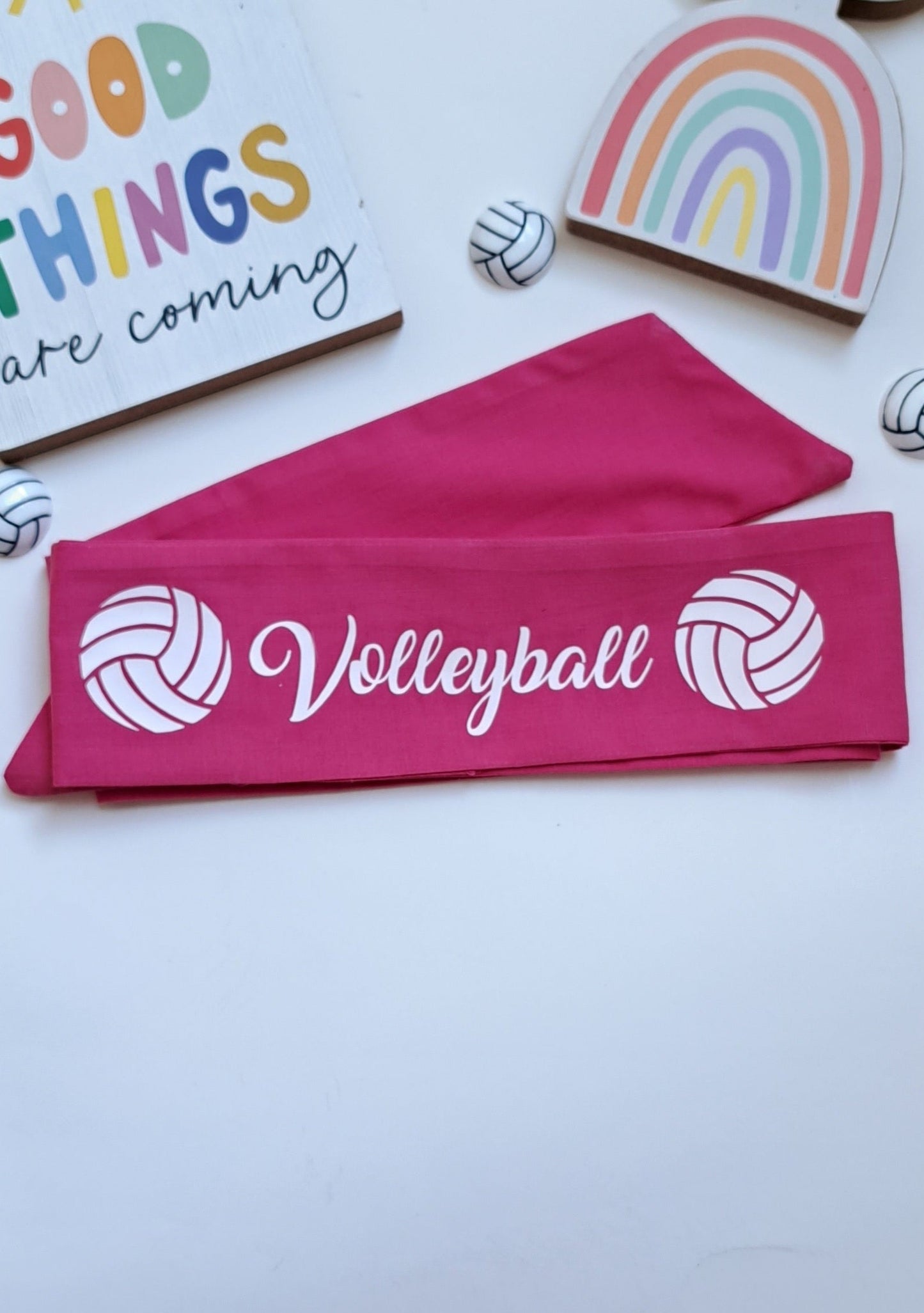 Headbands en Tela motivo de Volleyball