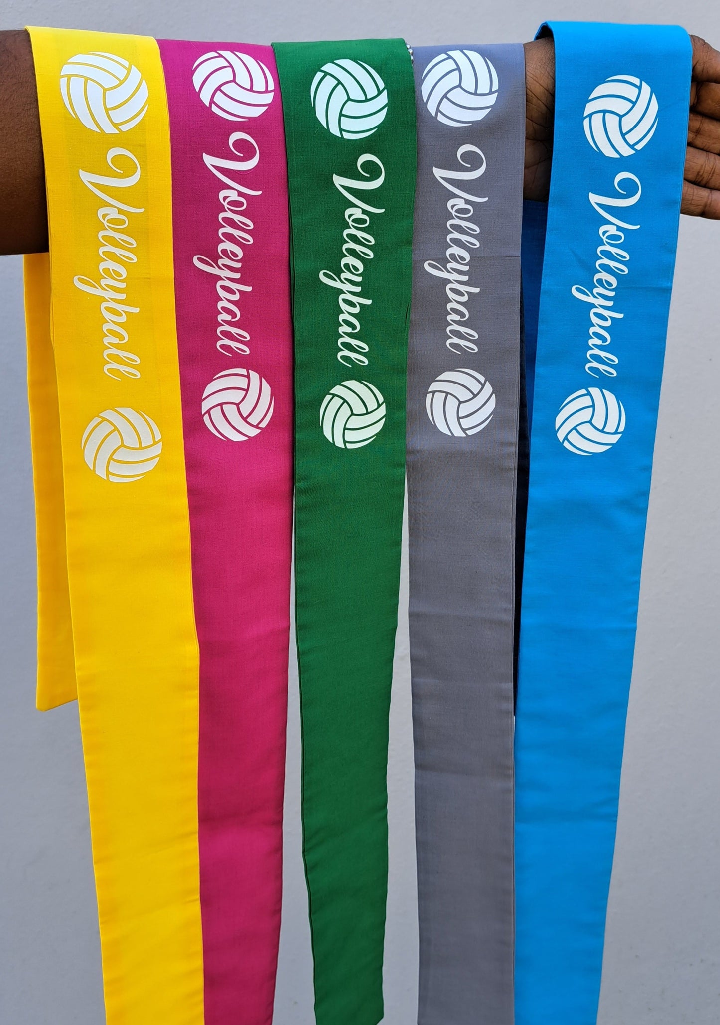 Headbands en Tela motivo de Volleyball